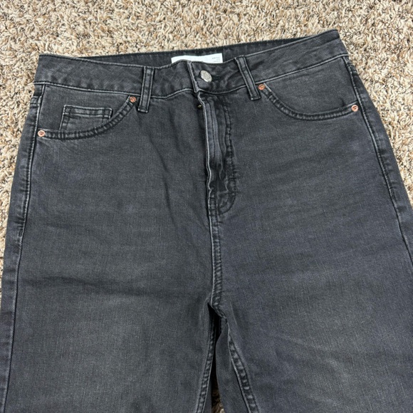 Topshop Washed Black Orson Jeans - Picture 4 of 5